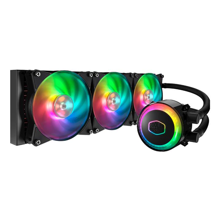 خنک کننده پردازنده کولرمستر مدل MasterLiquid ML360R RGB Cooler Master MasterLiquid ML360R RGB Liquid Cooler